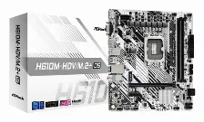 Tarjeta Madre Asrock H610m-hdv/m.2+ D5, Intel, Lga 1700, Ddr5-sdram, 96 Gb, Dimm, Doble Canal